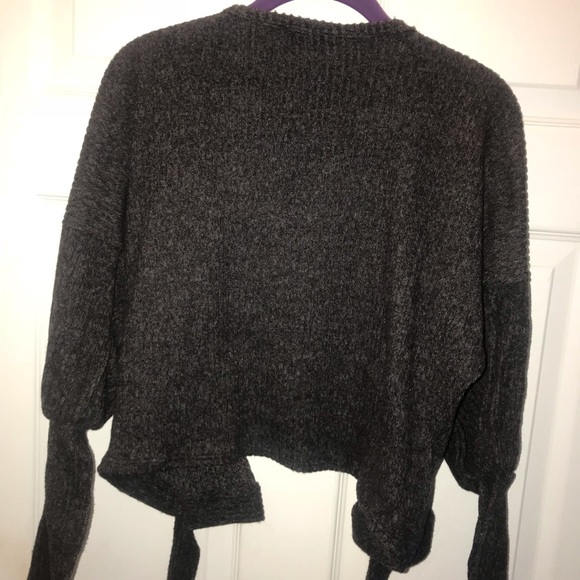 Fashion Nova In Your Embrace Wrap Sweater - Picture 5 of 5